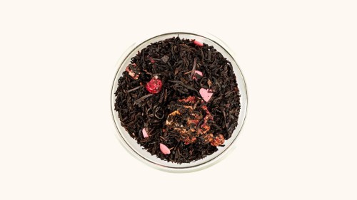 Herbata czarna aromatyzowana Truskawkowe Serduszko