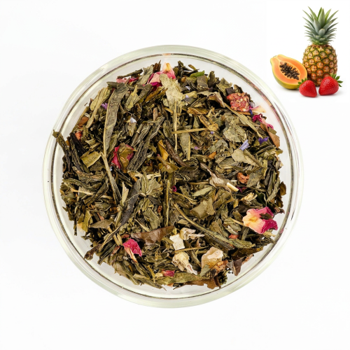 Egzotyczna — herbata zielona aromatyzowana