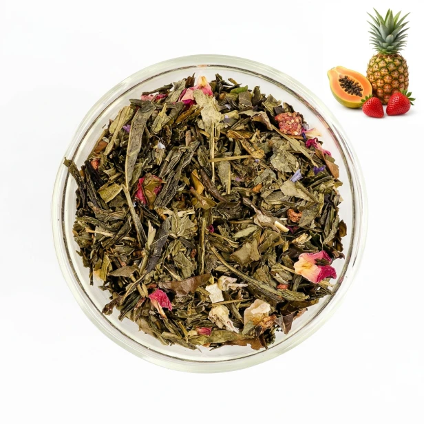 Egzotyczna — herbata zielona aromatyzowana
