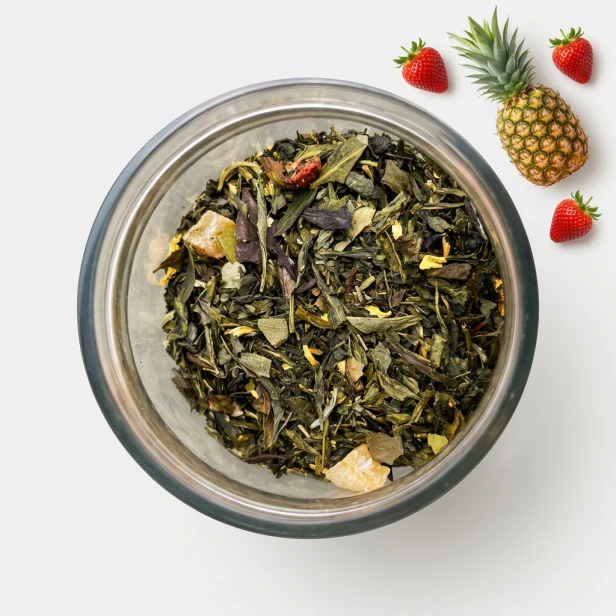 9 Skarbów Chin — herbata zielona aromatyzowana