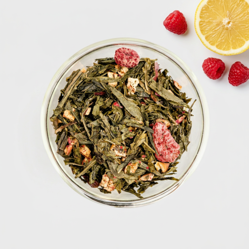 Sencha Malina i Cytryna — herbata zielona aromatyzowana