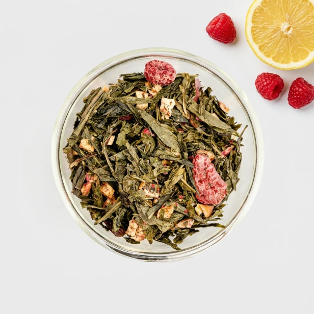 Sencha Malina i Cytryna — herbata zielona aromatyzowana