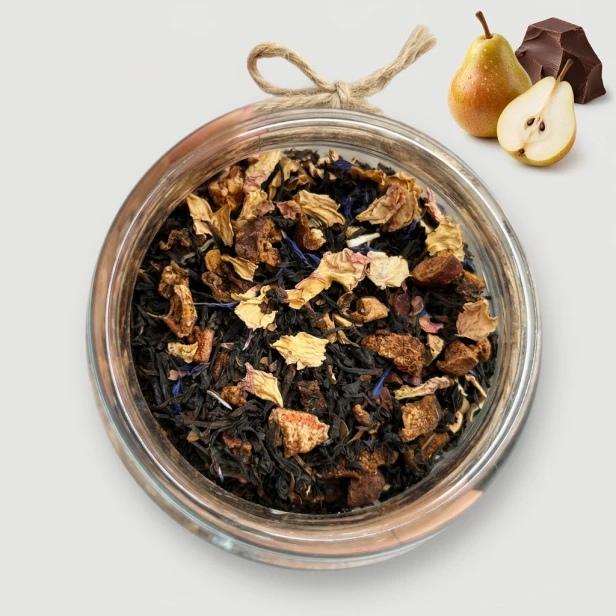 Czekoladowa Gruszka — herbata czarna aromatyzowana