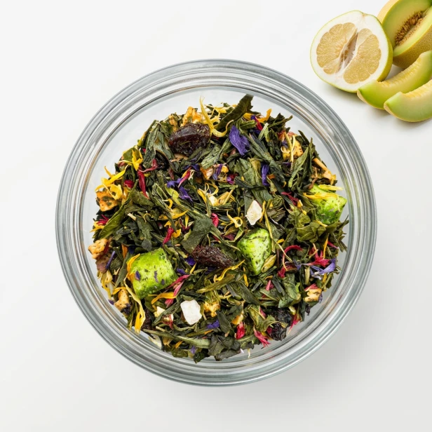 Sencha Zielone Sny — herbata zielona aromatyzowana