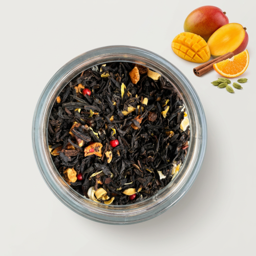 Ogniste Mango — herbata czarna aromatyzowana