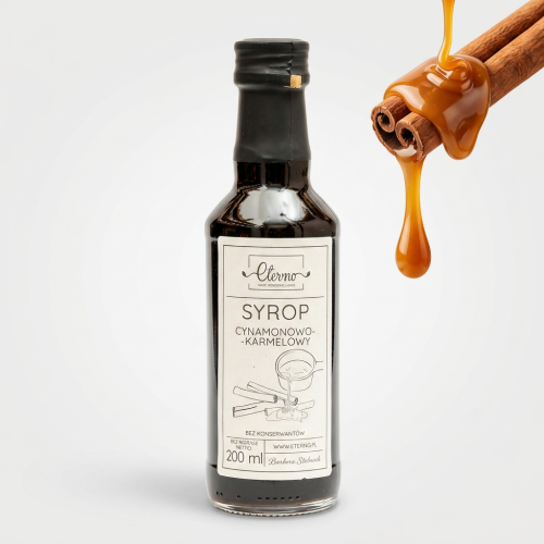 Syrop cynamonowo-karmelowy 200ml