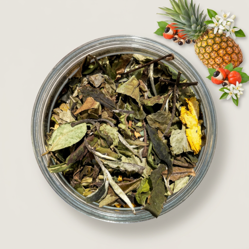 Biała dama — herbata biała aromatyzowana