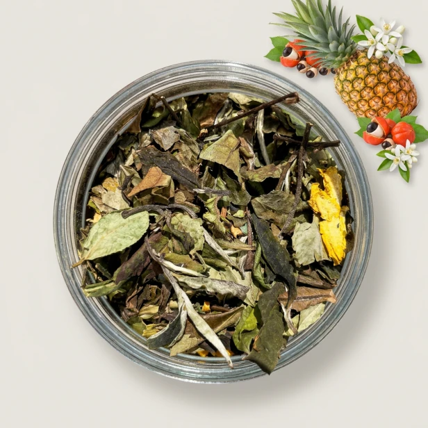 Biała dama — herbata biała aromatyzowana