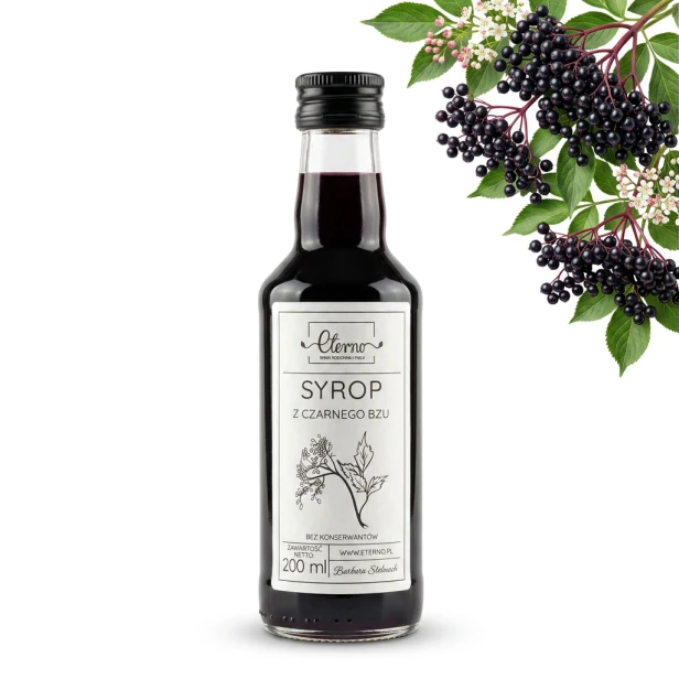 Syrop z czarnego bzu 200ml