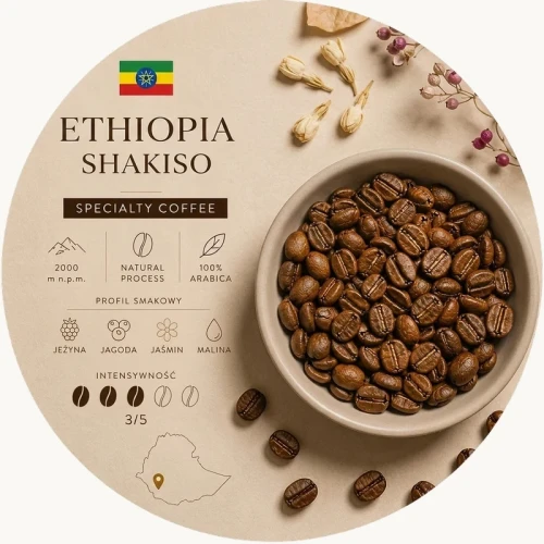 Etiopia Shakiso - beige