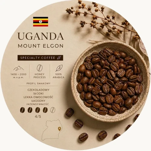 Uganda Mount Elgon - beige