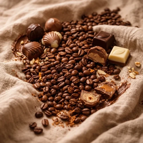 Kawa Belgijskie Praliny (100% Arabica) - beige